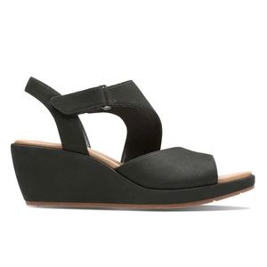 CLARKS SANDALS - PLAZA SLING WEDGES ✨